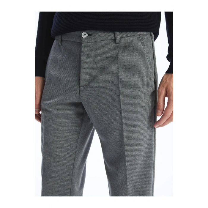 Lcwaıkıkı Classic Antrasit Dar Kalıp Erkek Chino Pantolon
