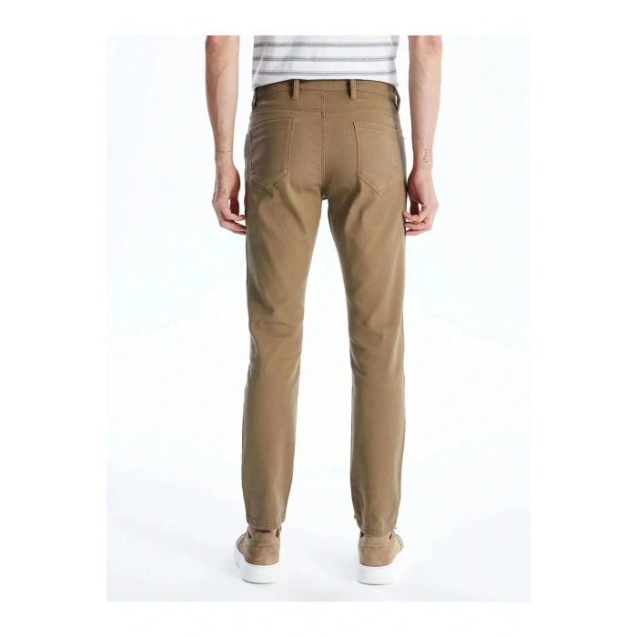 LCWAIKIKI Classic Bej Dar Kalıp Erkek Chino Pantolon