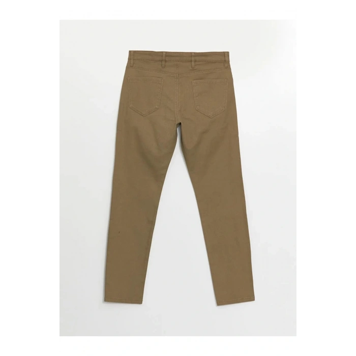LCWAIKIKI Classic Bej Dar Kalıp Erkek Chino Pantolon