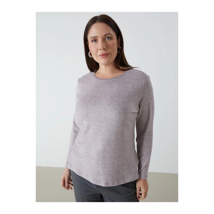 LCWAIKIKI Classic Bisiklet Yaka Kadın Tişört