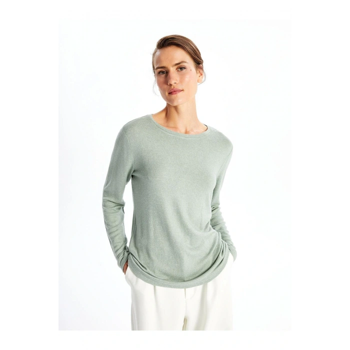 LCWAIKIKI Classic Bisiklet Yaka Kadın Tişört