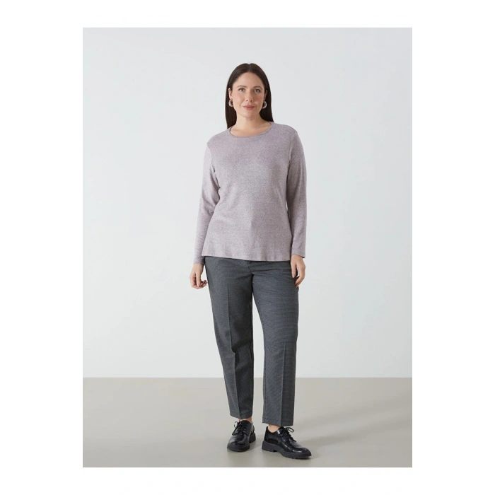 LCWAIKIKI Classic Bisiklet Yaka Kadın Tişört