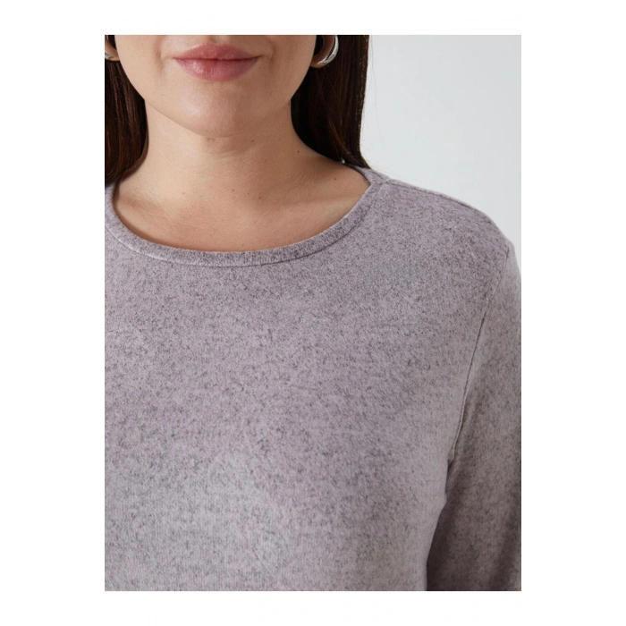 LCWAIKIKI Classic Bisiklet Yaka Kadın Tişört