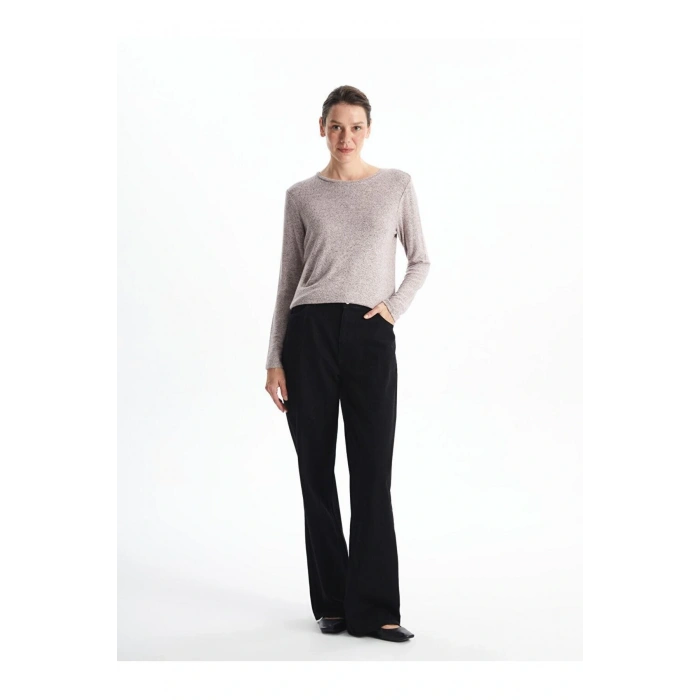 LCWAIKIKI Classic Bisiklet Yaka Kadın Tişört