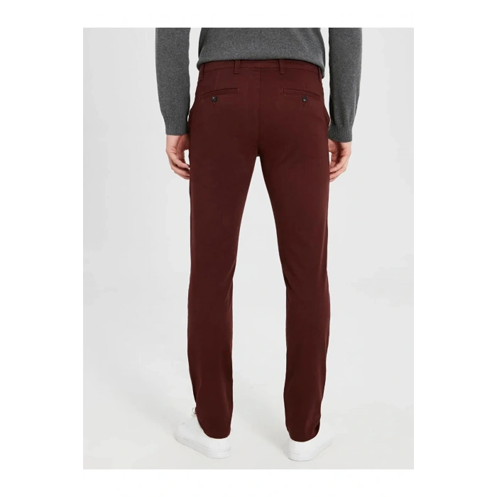 LCWAIKIKI Classic Bordo Chino Pantolon