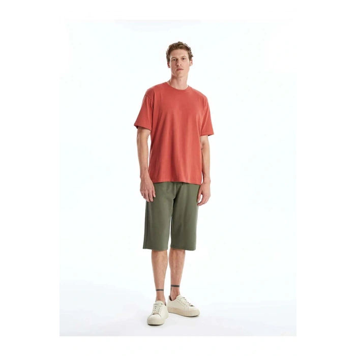 LCWAIKIKI Classic Haki Standart Kalıp Erkek Roller Şort