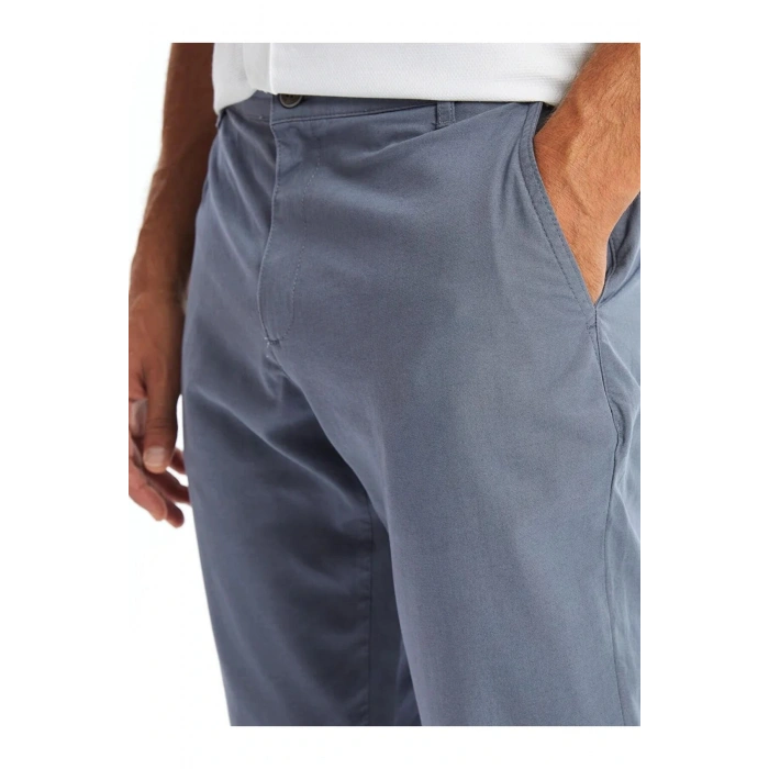 LCWAIKIKI Classic İndigo Standart Kalıp Erkek Chino Pantolon
