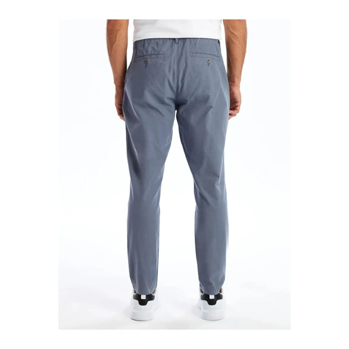 LCWAIKIKI Classic İndigo Standart Kalıp Erkek Chino Pantolon