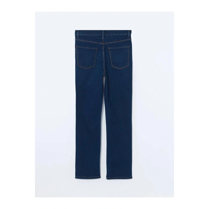 LCWAIKIKI Classic İndigo Straight Fit Kadın Jean Pantolon