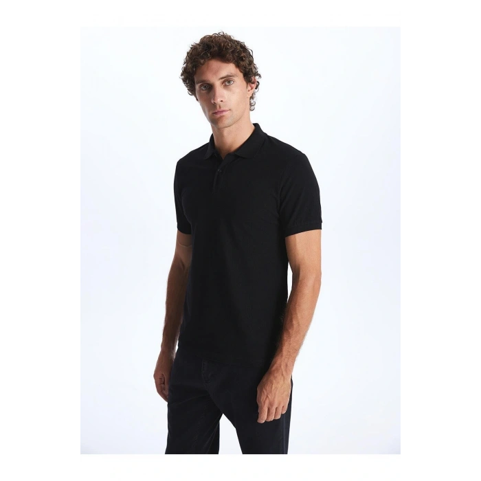 LCWAIKIKI Classic Polo Yaka Kısa Kollu Pike Erkek Tişört