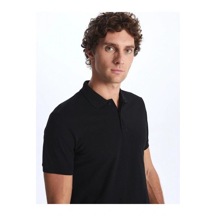 LCWAIKIKI Classic Polo Yaka Kısa Kollu Pike Erkek Tişört