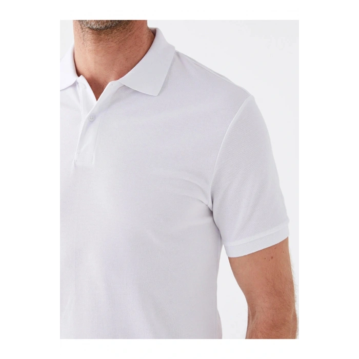 LCWAIKIKI Classic Polo Yaka Kısa Kollu Pike Erkek Tişört