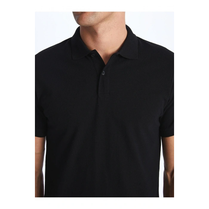 LCWAIKIKI Classic Polo Yaka Kısa Kollu Pike Erkek Tişört
