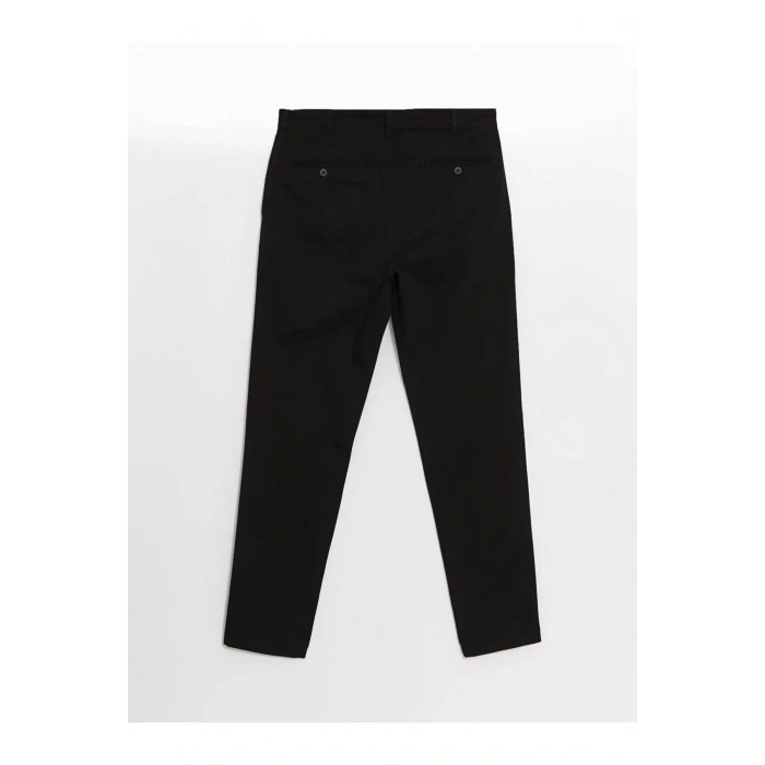 LCWAIKIKI Classic Siyah Dar Kalıp Erkek Chino Pantolon