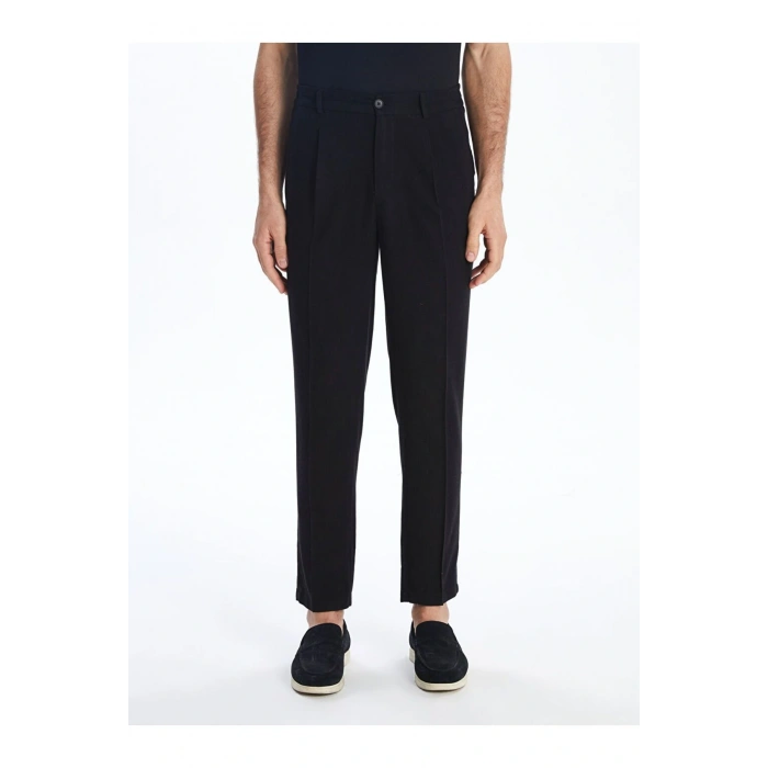 LCWAIKIKI Classic Standart Kalıp Keten Karışımlı Erkek Chino Pantolon