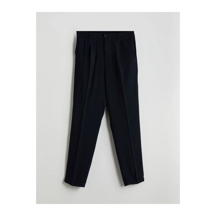 LCWAIKIKI Classic Standart Kalıp Keten Karışımlı Erkek Chino Pantolon