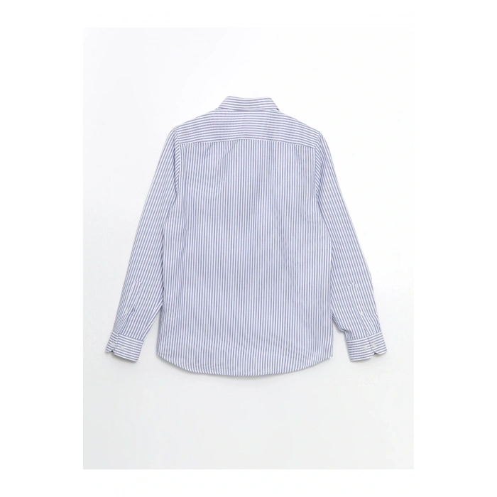 LCWAIKIKI Formal Slim Fit Uzun Kollu Çizgili Erkek Gömlek