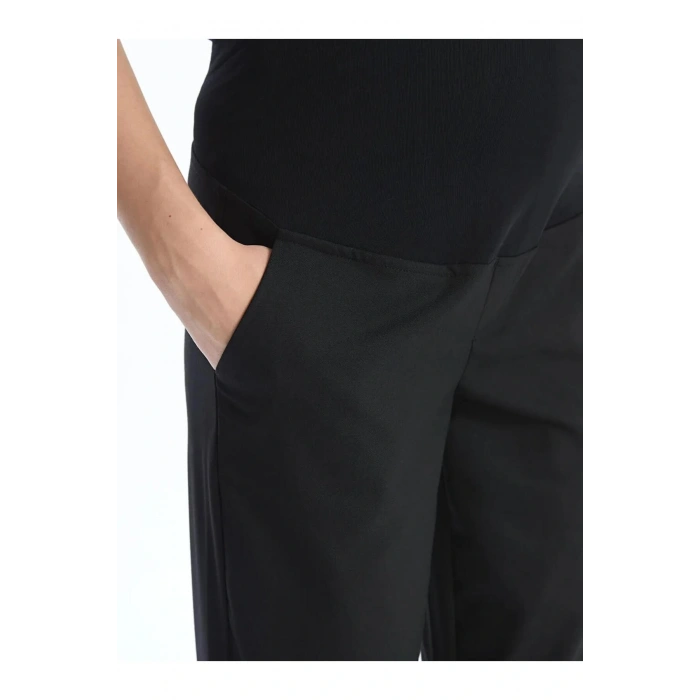 LCWAIKIKI Maternity Siyah Karın Panelli Hamile Pantolon