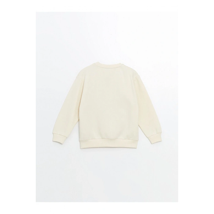 LCWK Bisiklet Yaka Erkek Çocuk Kalın Sweatshirt