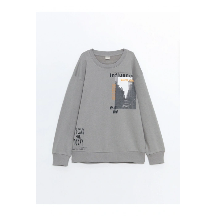 Lcwk Bisiklet Yaka Erkek Çocuk Sweatshirt