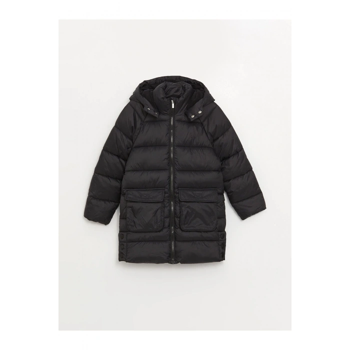 LCWK Kapüşonlu Kız Çocuk Şişme Mont