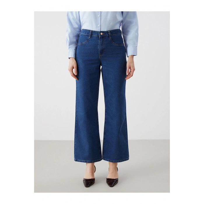 LCWK Wideleg Kadın Jean Pantolon