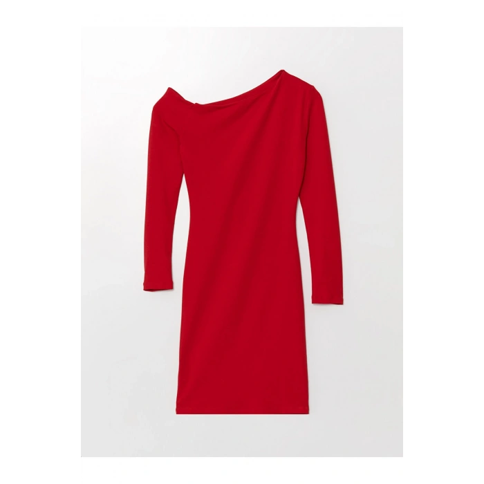 Lcwkayık Yaka Kadın Elbise