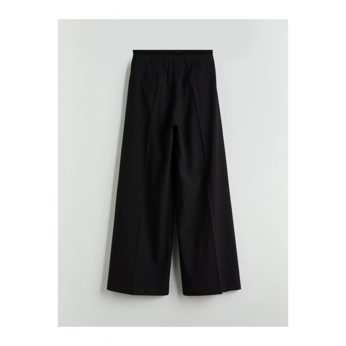 Loose Fit Pileli Kadın Pantolon