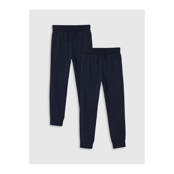 Lw - Beli Lastikli Erkek Çocuk Jogger Eşofman Altı 2li