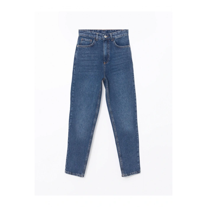 Mom Fit Kadın Jean Pantolon