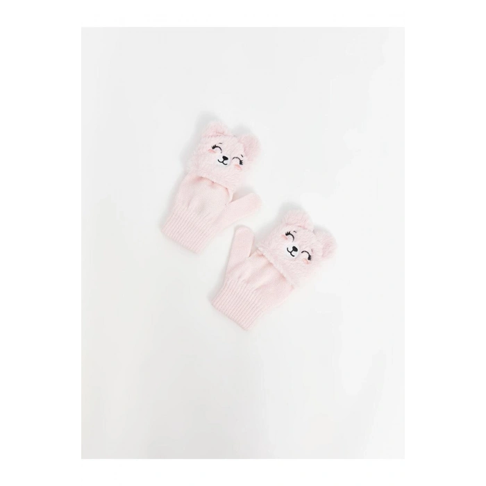 Nakışlı Kız Çocuk Eldiven (W5)