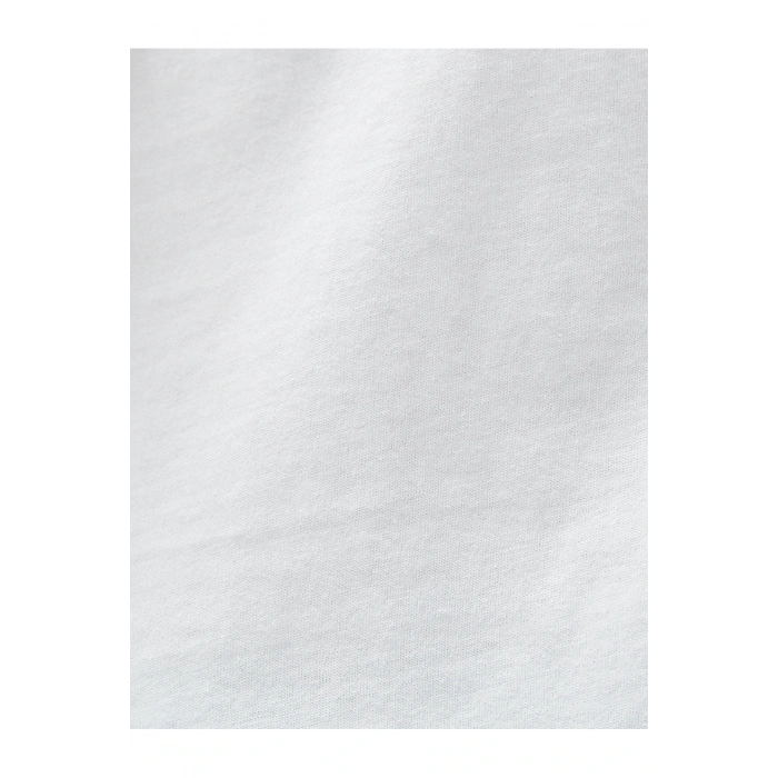 Palmiye Nakışlı Crop Tişört