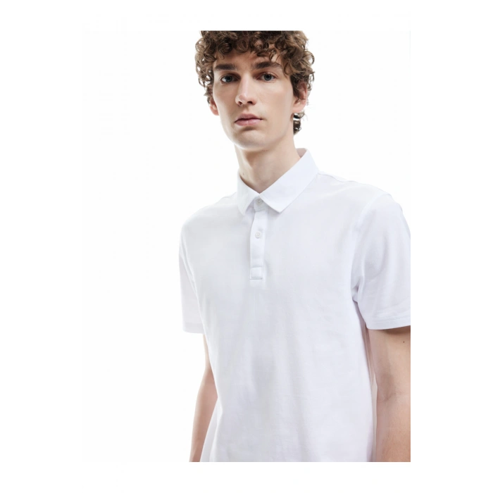 Pamuklu Regular Fit Kısa Kollu Polo Yaka Tişört