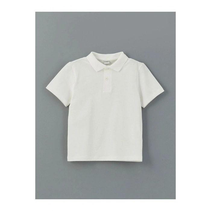 Polo Yaka Erkek Çocuk Penye Tişört (S5)