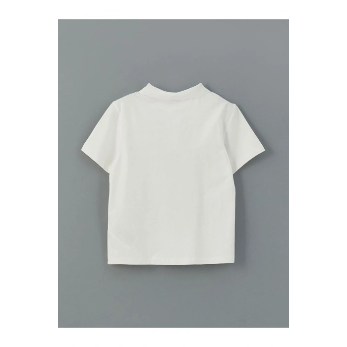 Polo Yaka Erkek Çocuk Penye Tişört (S5)