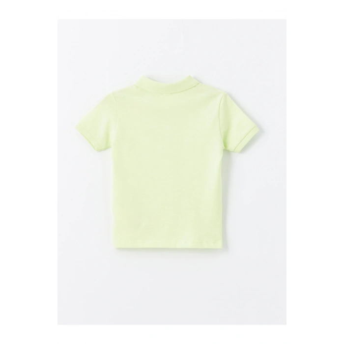 Polo Yaka Kısa Kollu Basic Erkek Bebek Tişört
