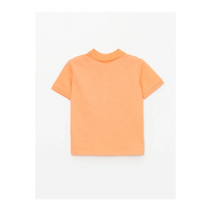 Polo Yaka Kısa Kollu Basic Erkek Bebek Tişört