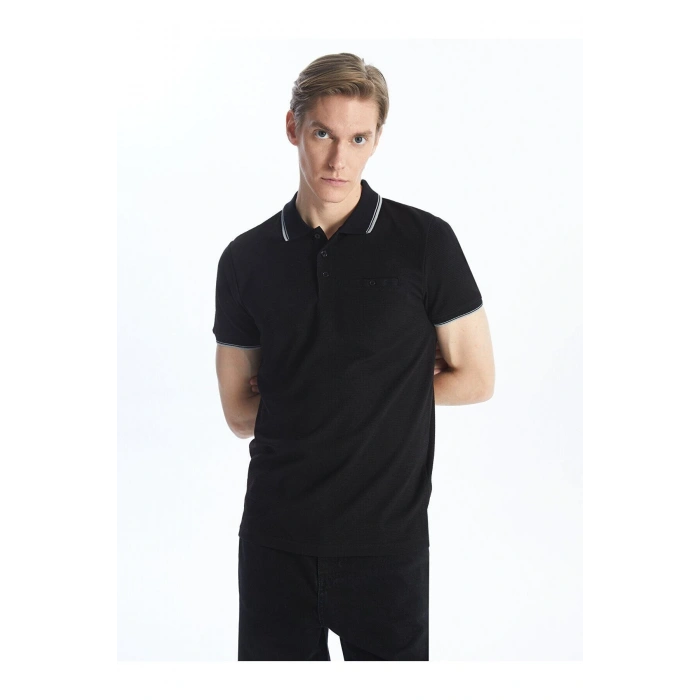 Polo Yaka Kısa Kollu Erkek Tişört