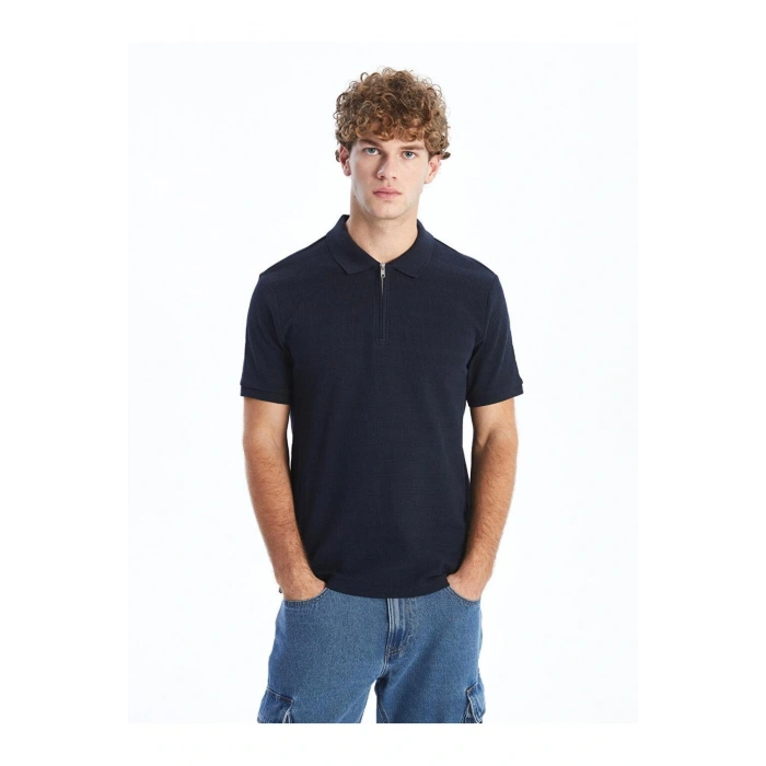 Polo Yaka Kısa Kollu Erkek Tişört