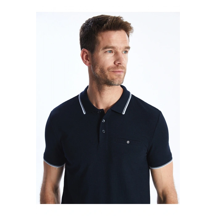 Polo Yaka Kısa Kollu Erkek Tişört