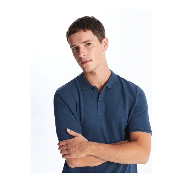 Polo Yaka Kısa Kollu Erkek Tişört