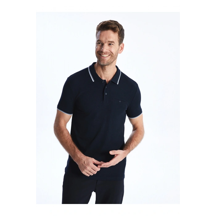 Polo Yaka Kısa Kollu Erkek Tişört