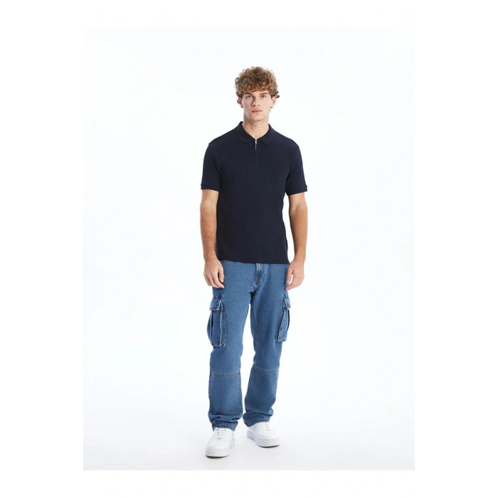 Polo Yaka Kısa Kollu Erkek Tişört