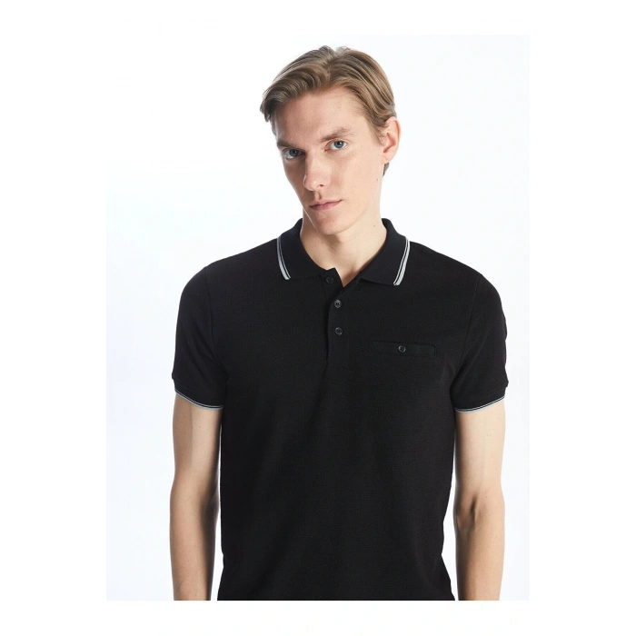 Polo Yaka Kısa Kollu Erkek Tişört