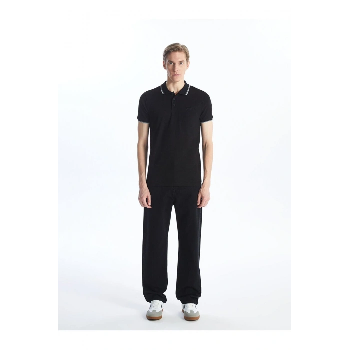 Polo Yaka Kısa Kollu Erkek Tişört