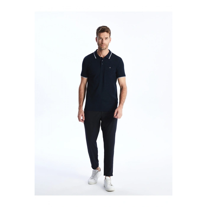 Polo Yaka Kısa Kollu Erkek Tişört