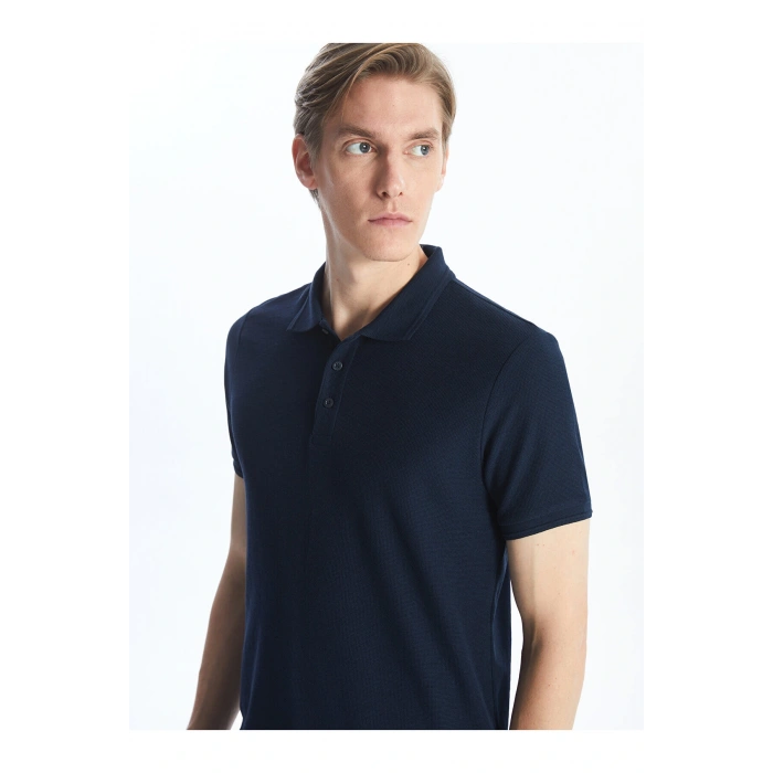 Polo Yaka Kısa Kollu Pike Erkek Tişört