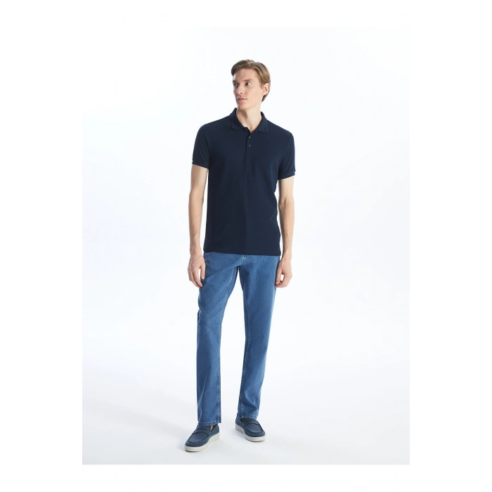 Polo Yaka Kısa Kollu Pike Erkek Tişört