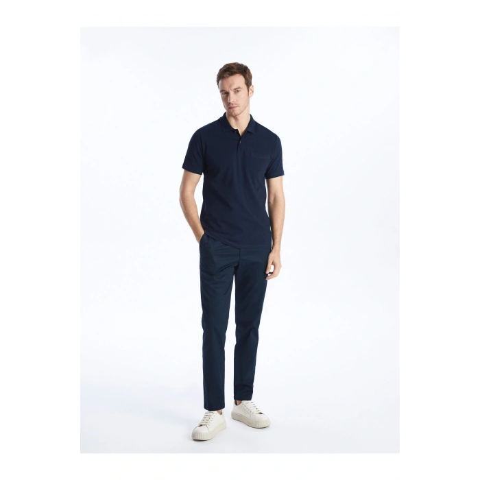 Polo Yaka Kısa Kollu Pike Erkek Tişört