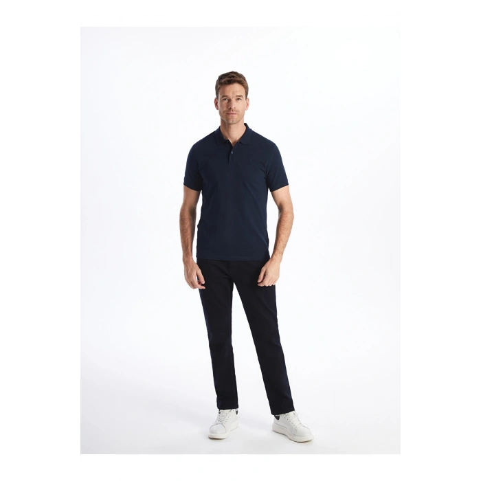 Polo Yaka Kısa Kollu Pike Erkek Tişört